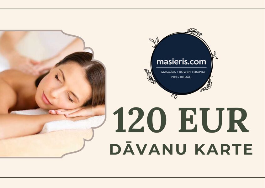 Dāvanu karte 120 EUR